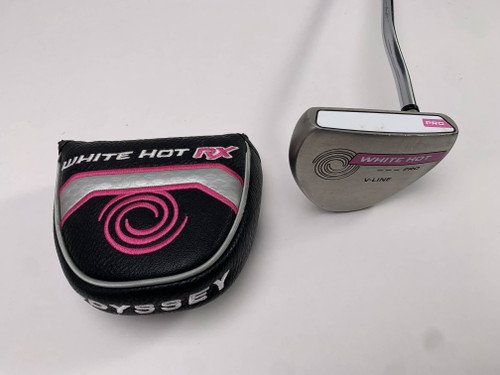 Odyssey White Hot Pro V-Line Putter 33" Womens RH HC, 1 of 12