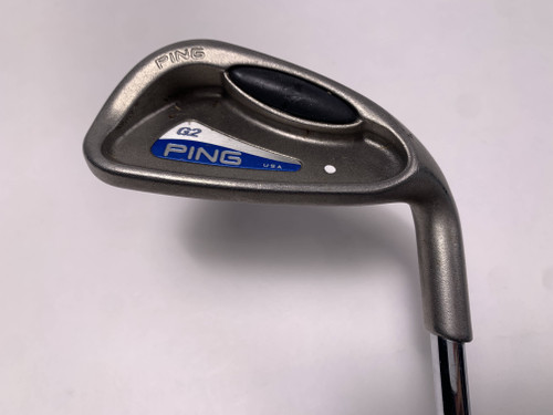 Ping G2 Single 8 Iron White Dot 3* Up Stiff Steel Mens RH +1'', 1 of 12