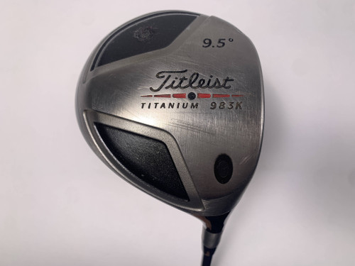 Titleist 983 K Driver 9.5* Graphite Design YS-6 Stiff Graphite Mens RH HC, 1 of 12