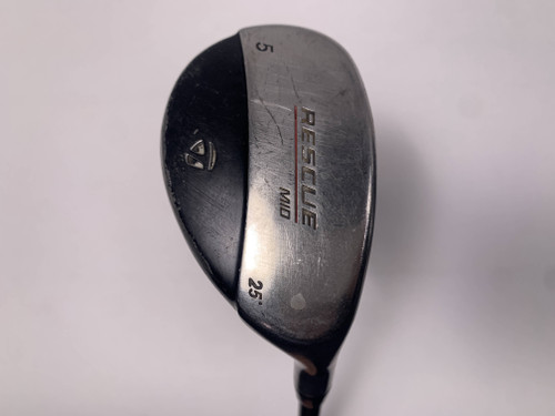 TaylorMade Rescue Mid 5 Hybrid 25* Regular Graphite Mens RH, 1 of 12