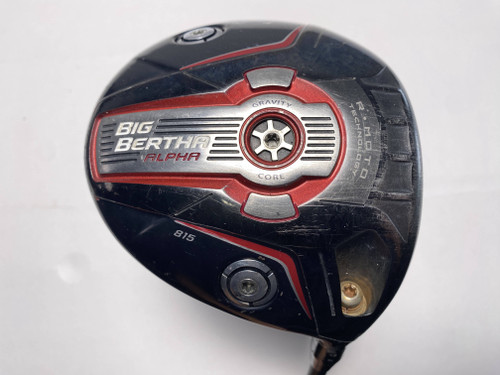 Callaway Big Bertha Alpha 815 Driver 10.5* Vanquish 4 R2 Senior Graphite Mens RH, 1 of 12