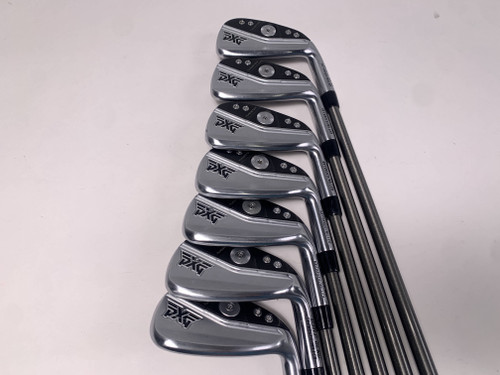 PXG 0311 P GEN6 Iron Set 5-PW+GW AeroTech Steelfiber FC 115CW F4 Stiff RH, 1 of 12
