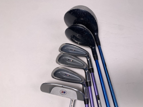 US Kids UL-24 Club Set Driver 3W 8 9 PW Putter Kid Power 45-31 Youth RH, 1 of 12