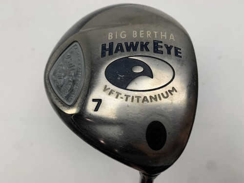 Callaway Hawkeye VFT 7 Fairway Wood 21* Big Bertha Gems 50 Ladies Graphite RH, 1 of 12