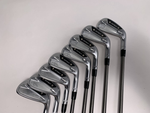 Callaway Apex CB 24 Iron Set 4-10+11 AeroTech SteelFiber i110cw 110g Stiff RH, 1 of 12