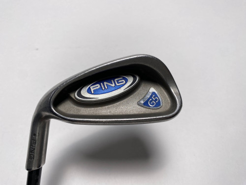Ping G5 Single 8 Iron Black Dot Harrison Star Plus Regular Graphite Mens LH, 1 of 12