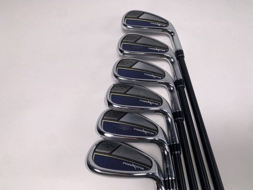 Callaway Paradym Iron Set 6-PW+GW Project X Cypher Sixty 5.5 Regular Mens RH, 1 of 12