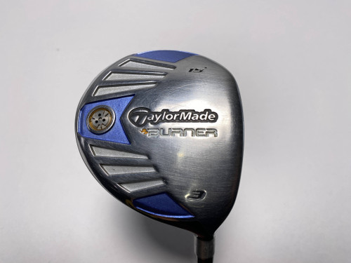 TaylorMade Burner Steel 2007 3 Fairway Wood 15* REAX SuperFast 50g Ladies RH, 1 of 12