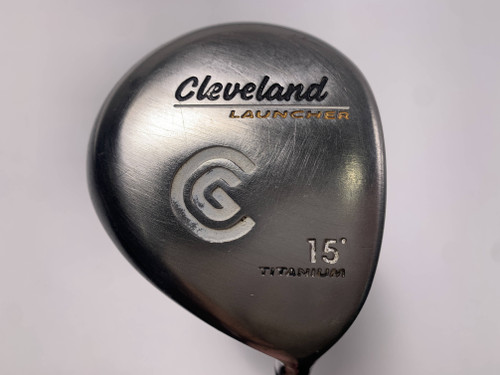 Cleveland Launcher 3 Fairway Wood 15* Aldila NV Green 65g Stiff Graphite Mens RH, 1 of 12
