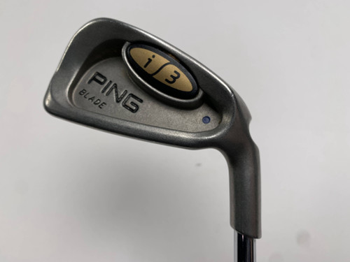 Ping i3 Blade Single 2 Iron Blue Dot 1* Up Cushin JZ Regular Steel Mens RH, 1 of 12