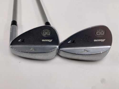 Mizuno T7 White Satin Wedge Set 56* 10 | 60* 10 KBS C-Taper Lite Stiff Mens RH, 1 of 12