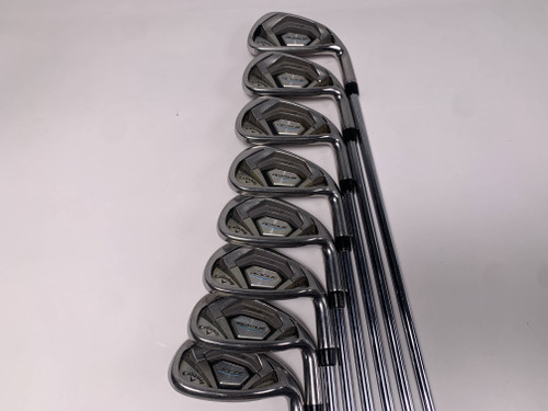Callaway Rogue Iron Set 4-PW+GW Regular Steel Mens RH, 1 of 12