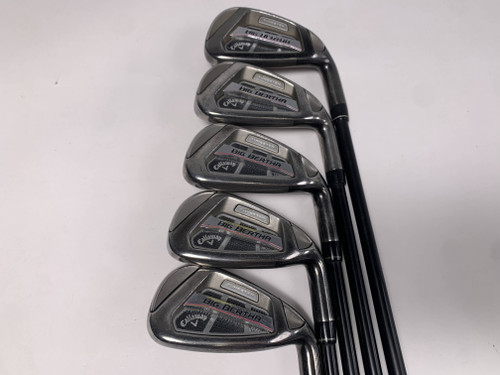 Callaway Big Bertha OS Iron Set 5-9 Fubuki AT55x5ct Regular Graphite Mens RH, 1 of 12