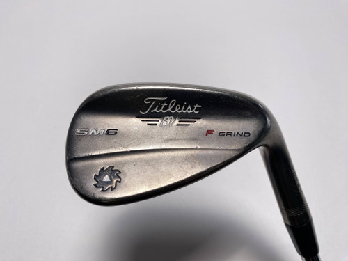 Titleist Vokey SM6 Steel Grey Gap Wedge GW 52* 8 Bounce F-Grind Wedge RH, 1 of 12