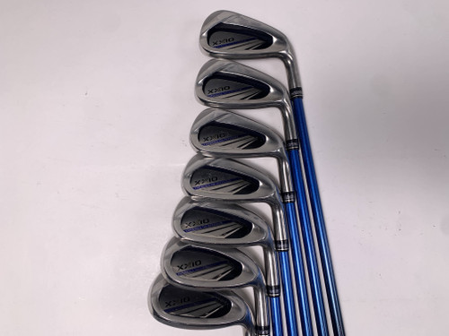 XXIO Eleven Iron Set 6-PW+GW+SW MP1100 Flex 3233 48g Regular Graphite Mens RH, 1 of 12