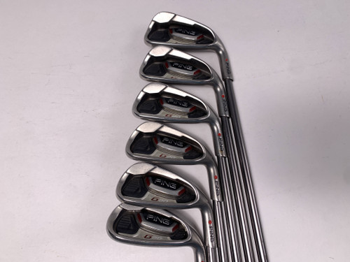 Ping G20 Iron Set 6-PW+SW Red Dot 1* Flat TFC 169 I Ladies Graphite Womens RH, 1 of 12