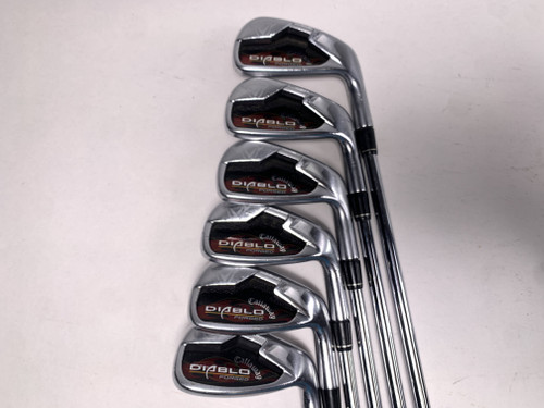 Callaway Diablo Forged Iron Set 5-PW Nippon NS Pro 1100GH Uniflex Steel Mens RH, 1 of 12