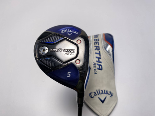 Callaway Big Bertha REVA 23 5 Fairway Wood 18* Cypher Fifty 4.0 50g Ladies RH HC, 1 of 12