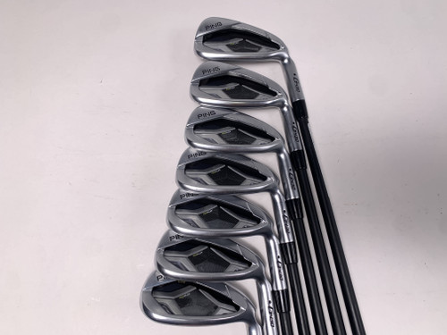 Ping G430 Iron Set 7-PW+AW+GW+SW Black Dot Alta CB AWT Senior Graphite Mens RH, 1 of 12