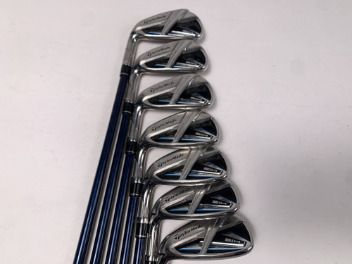 TaylorMade SIM MAX Iron Set 5-PW+GW Fujikura Ventus 6-R Regular Graphite Mens LH, 1 of 12
