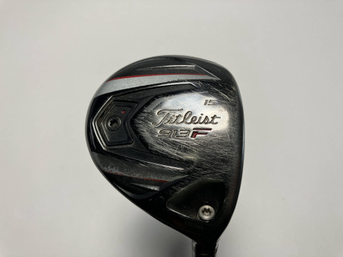 Titleist 913 F 3 Fairway Wood 15* Mitsubishi Rayon Diamana S+72x5ct Stiff RH, 1 of 12