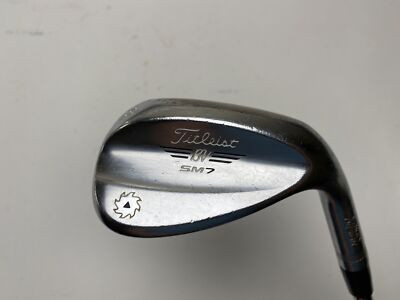 Titleist Vokey SM7 Tour Chrome Wedge 58* 12 Bounce D-Grind Stiff RH Midsize Grip, 1 of 12