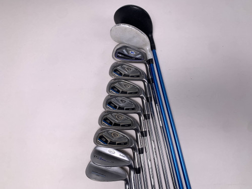 US Kids TS3 V5 Club Set 3W 4H 5-9 GW SW TS3 63" Yellow Youth Graphite & Steel RH, 1 of 12