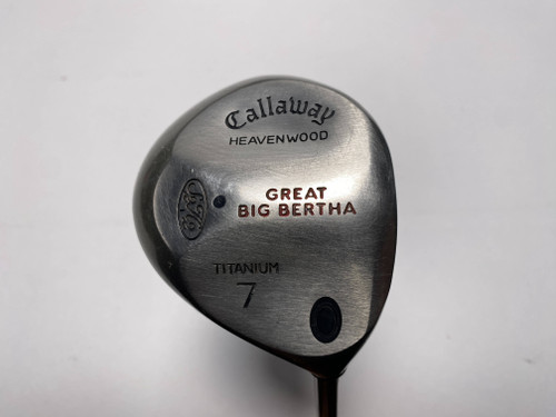 Callaway Original Great Big Bertha 7 Fairway Wood 21* Super Gems Ladies RH, 1 of 12