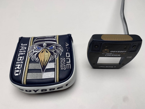 Odyssey Ai-ONE Milled Cruiser Jailbird T Putter 38" Mens RH HC NEW, 1 of 12