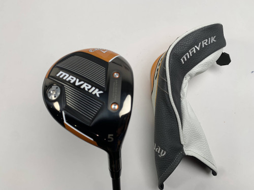 Callaway Mavrik 5 Fairway Wood 18* UST Mamiya Helium 4F2 Senior RH HC, 1 of 12