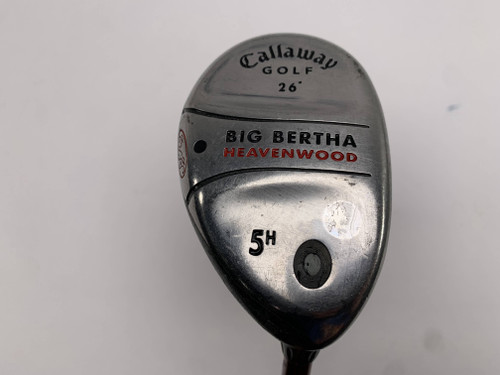 Callaway Big Bertha Heavenwood 5 Hybrid 26* RCH 75w Senior Graphite Mens RH, 1 of 12