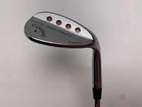 Callaway Mack Daddy 4 Chrome Lob Wedge LW 60* 10S DG S200 Tour Issue Stiff RH, 1 of 12