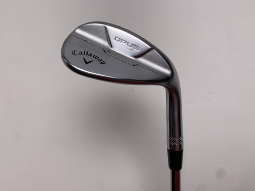 Callaway Opus Brushed Chrome Gap Wedge GW 52* 10 S-Grind DG 115g Wedge Mens RH, 1 of 12