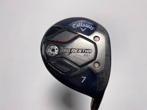 Callaway Big Bertha B21 7 Fairway Wood 21* RCH 55g Regular Graphite Mens RH, 1 of 12