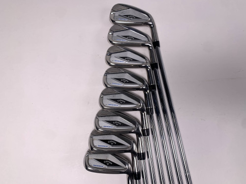 Callaway Paradym Ai Smoke HL Iron Set 5-PW+GW+SW Elevate MPH Mens RH, 1 of 12