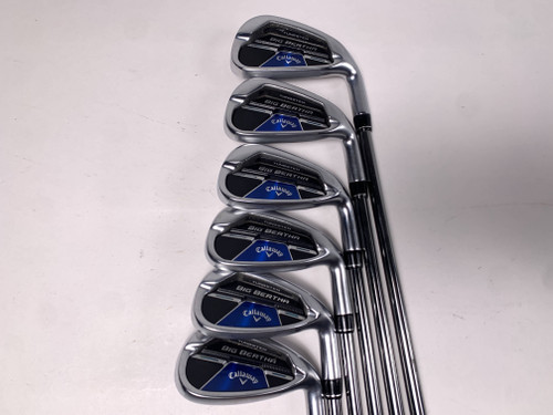 Callaway Big Bertha B21 Iron Set 6-PW+GW RCH 65 Regular Graphite Mens RH, 1 of 12