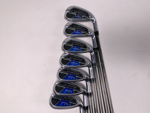 Callaway Big Bertha REVA Womens Iron Set 6-PW+GW+SW Recoil ESX 450 F1 Ladies RH, 1 of 12