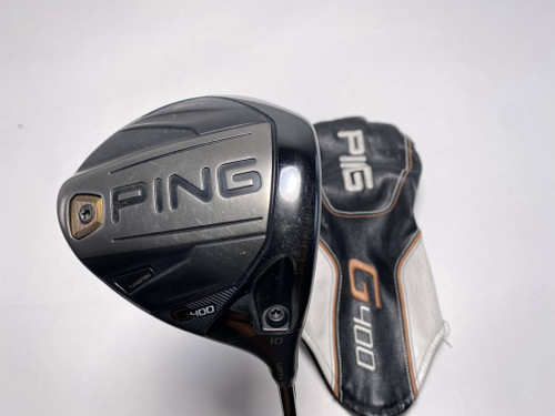 Ping G400 SF Tec Driver 10* Alta CB 55g Stiff Graphite Mens RH HC Oversize Grip, 1 of 12