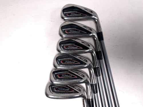 Titleist 716 AP1 Iron Set 6-PW+GW Mitsubishi Rayon Kuro Kage 55g Senior RH, 1 of 12