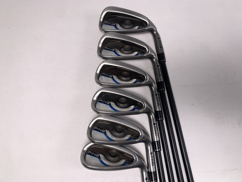 Ping Gmax Iron Set 6-PW+GW Black Dot True Spec 50g Regular Graphite Mens RH, 1 of 12