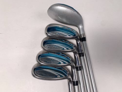 Tour Edge Lady Edge Iron Set 6H 8-PW+SW Lady Edge Ladies Graphite Womens RH, 1 of 12