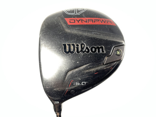 Wilson Dynapwr 3 Fairway Wood 15* HZRDUS RDX Smoke Red 5.5 60g Regular LH, 1 of 12