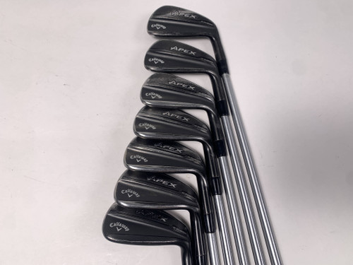 Callaway Apex TI Fusion Iron Set 5-PW+GW KBS Tour C-Taper Lite Stiff Mens RH, 1 of 12