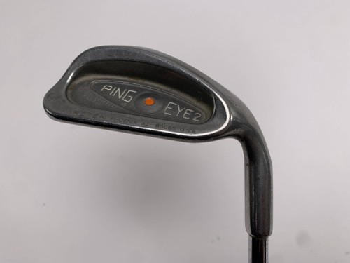 Ping Eye 2 Pitching Wedge PW Orange Dot 2* Flat Karsten ZZ-Lite Wedge Mens RH, 1 of 12