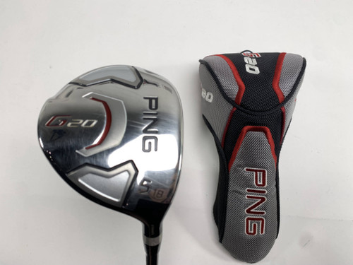 Ping G20 5 Fairway Wood 18* TFC169F Soft Regular Senior Graphite Mens RH HC, 1 of 12