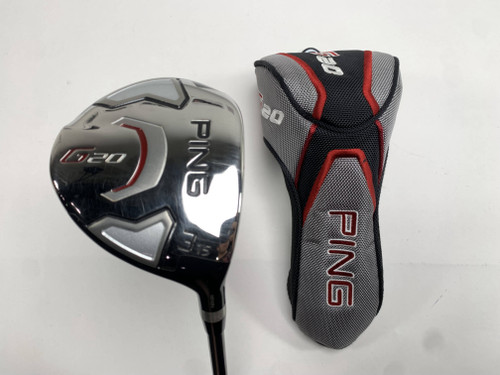 Ping G20 3 Fairway Wood 15* TFC169F Soft Regular Senior Graphite Mens RH HC, 1 of 12