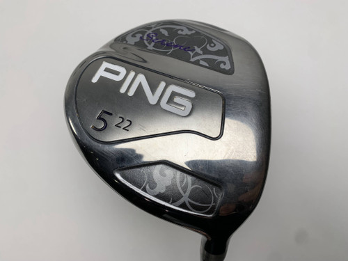 Ping Serene 5 Fairway Wood 22* ULT210 Ladies Graphite Womens RH Undersize Grip, 1 of 12