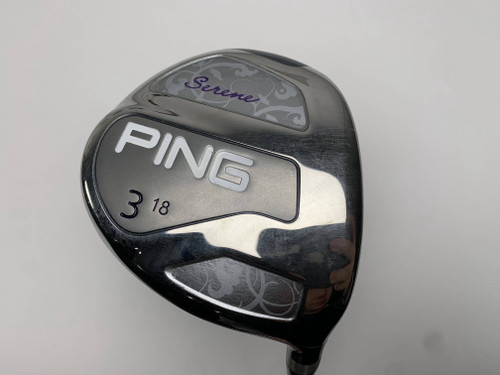 Ping Serene 3 Fairway Wood 18* ULT210 Ladies Graphite Womens RH Undersize Grip, 1 of 12