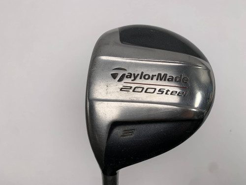 TaylorMade 200 Steel 3 Fairway Wood 15* Lite 90g Stiff Graphite Mens LH, 1 of 12