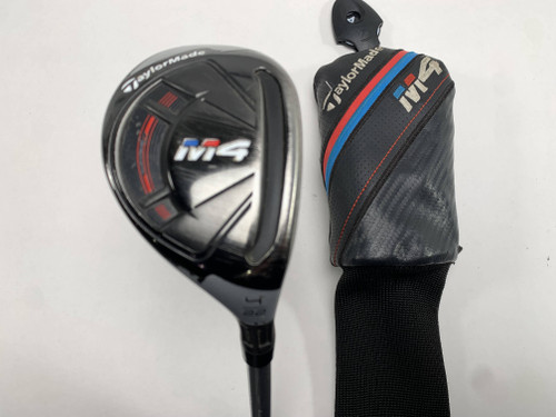 TaylorMade M4 4 Hybrid 22* REAX 45g Ladies Graphite Womens RH HC Undersize Grip, 1 of 12